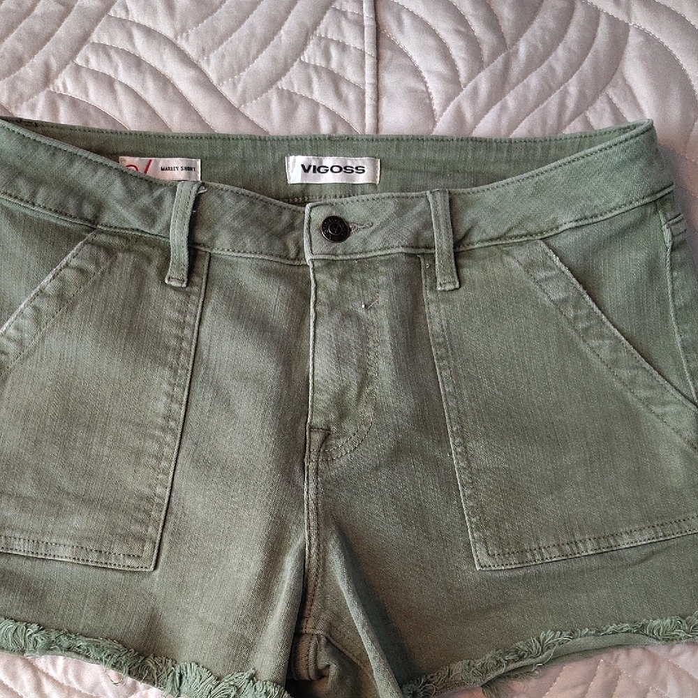 Vigoss Marley Short Women's Olive Jean Shorts
